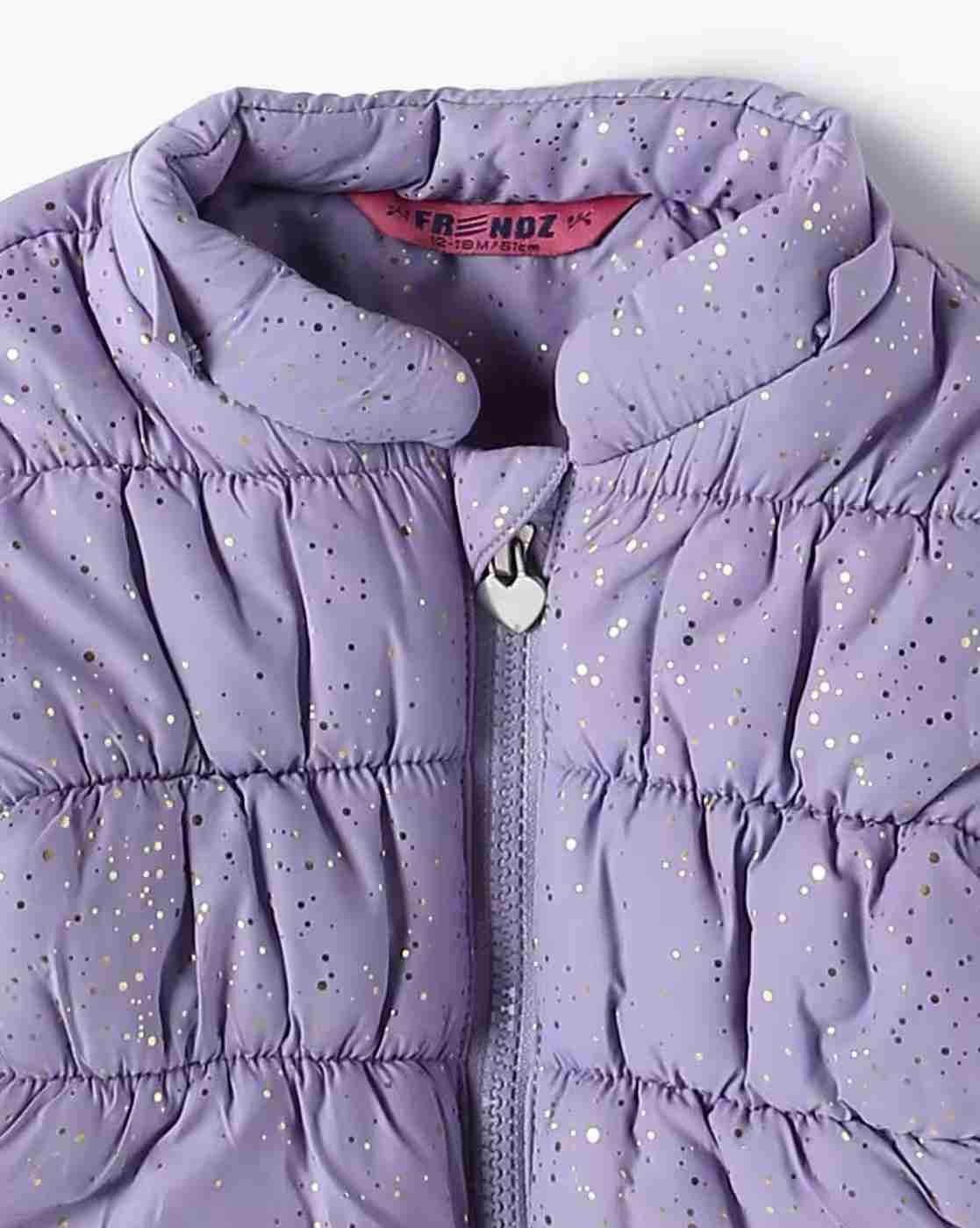 INF FRENDZ | Girls Quilted Regular Fit Hooded Jacket|4