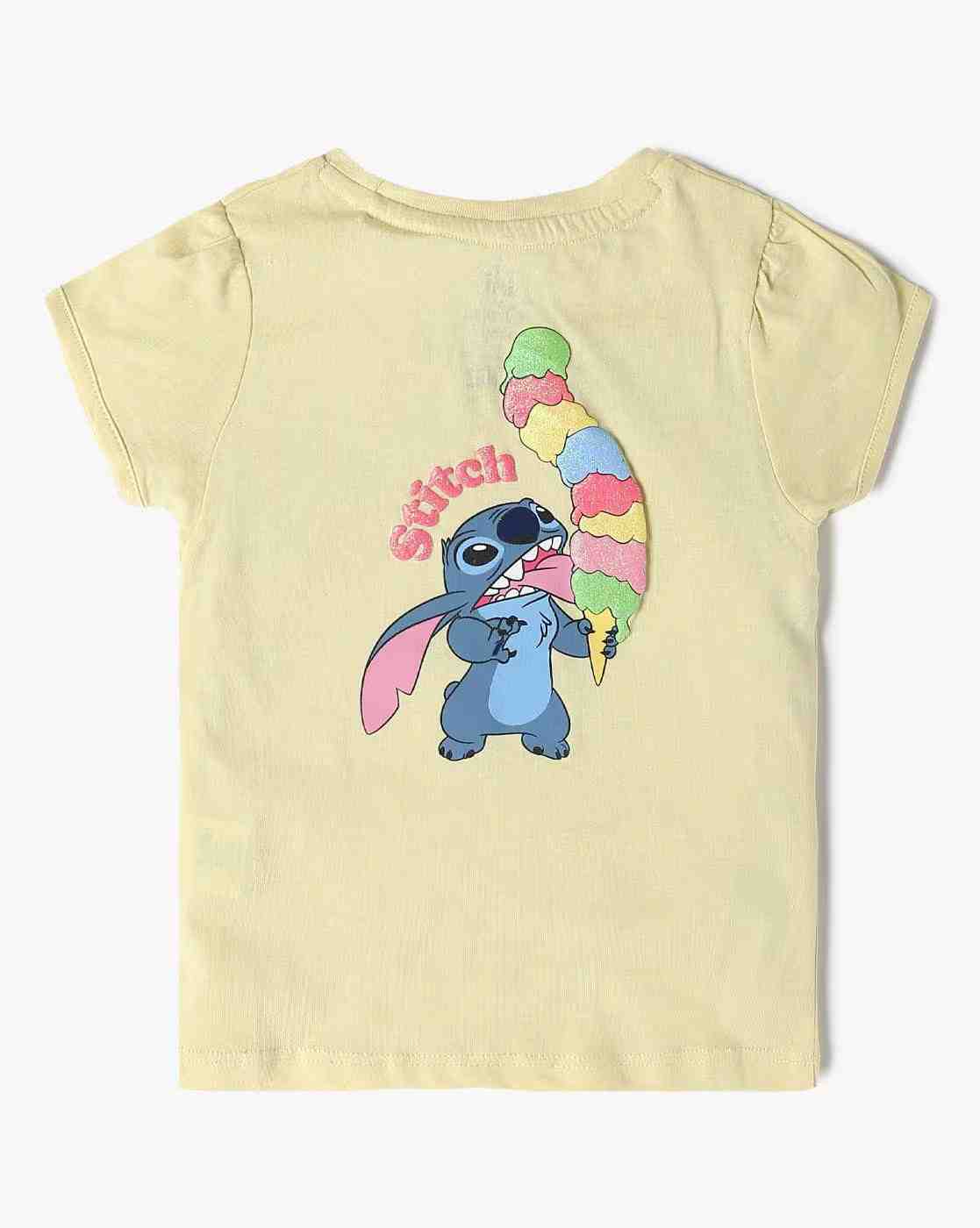 INF FRENDZ | Girls Pack of 2 Graphic Print Round-Neck T-Shirts|2