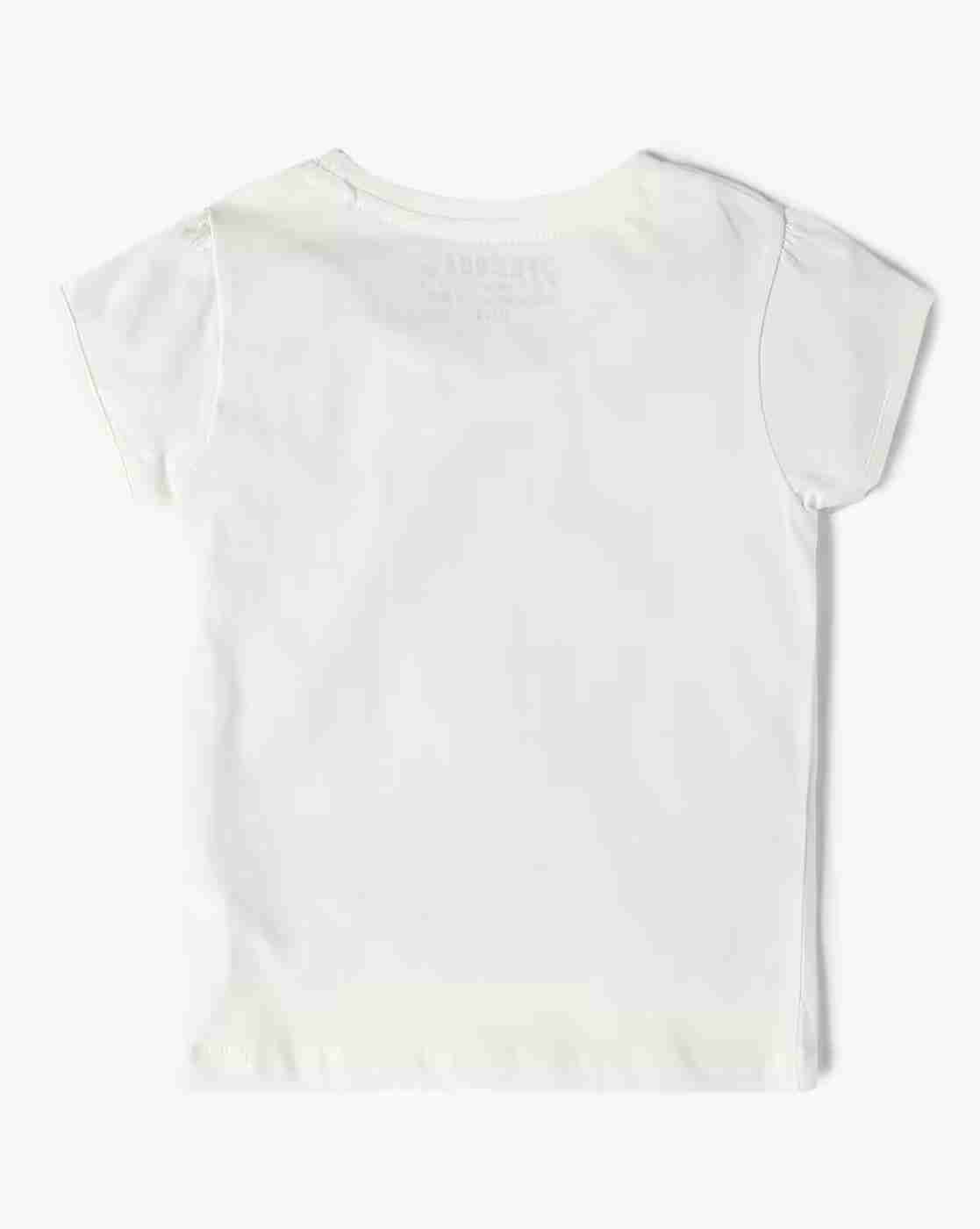INF FRENDZ | Girls Pack of 2 Graphic Print Round-Neck T-Shirts|4