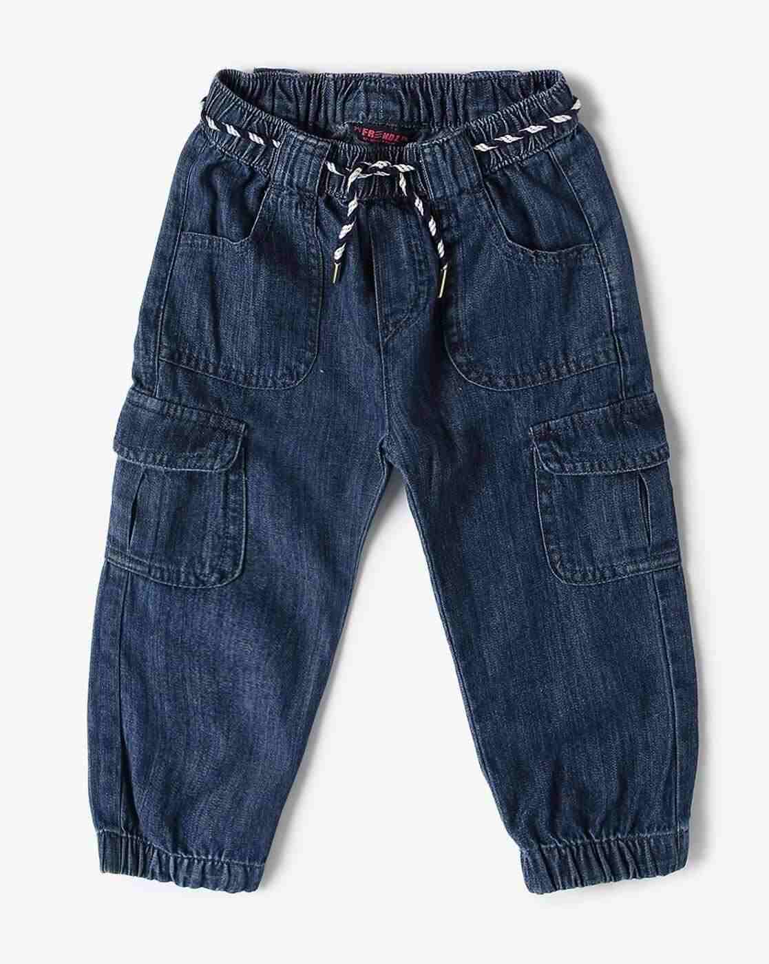 INF FRENDZ | Light-Wash Jogger Jeans|0