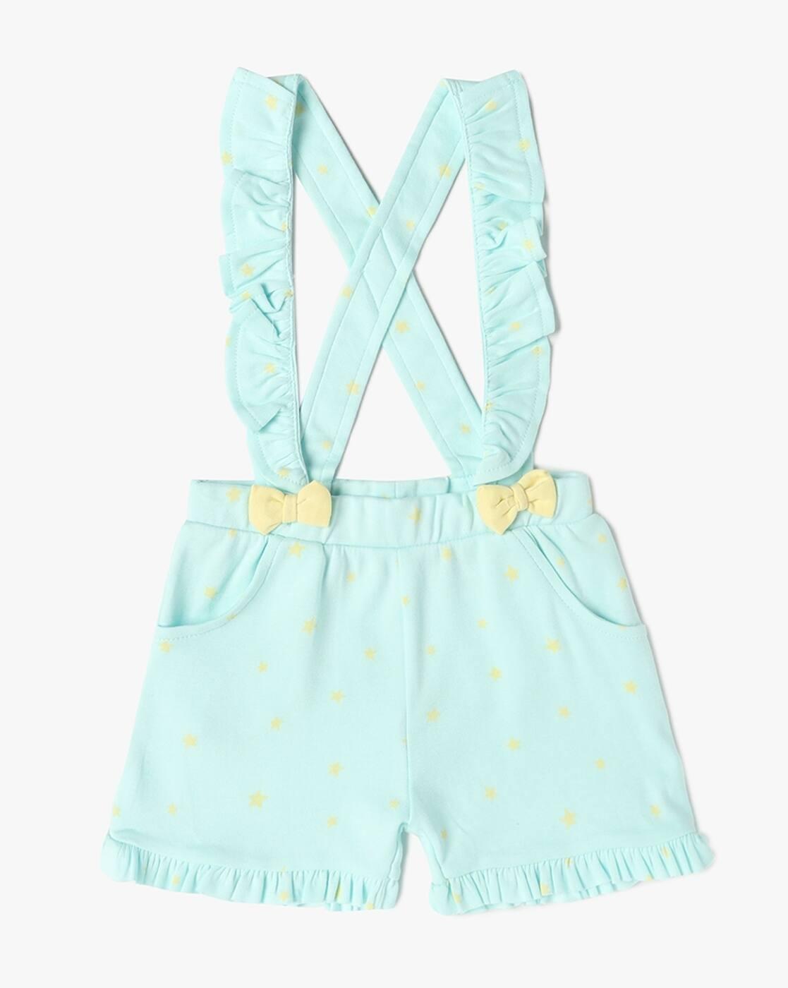 INF FRENDZ | Girls Graphic Print Dungaree with T-Shirt Set|3
