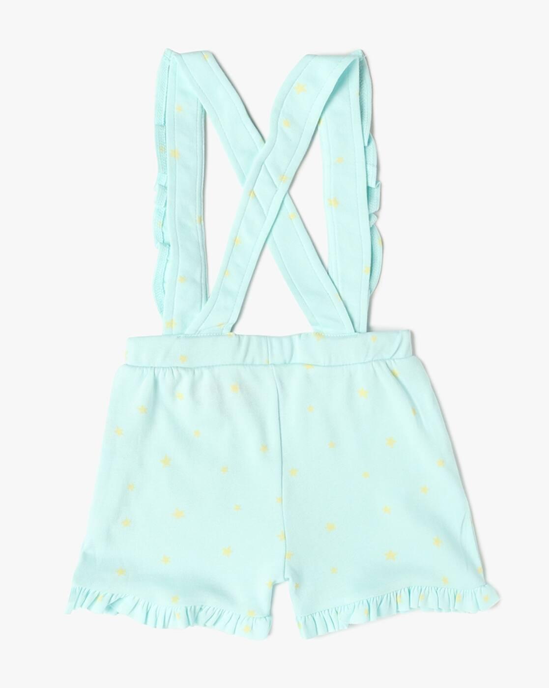 INF FRENDZ | Girls Graphic Print Dungaree with T-Shirt Set|4