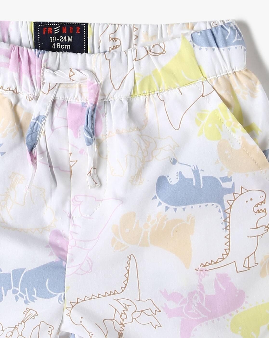 INF FRENDZ | Boys Printed Hooded Shirt & Shorts Set|5
