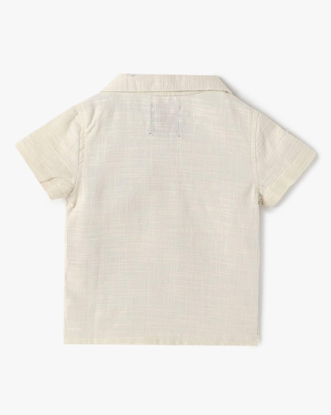 INF FRENDZ | Embroidered Tailored Fit Shirt|1