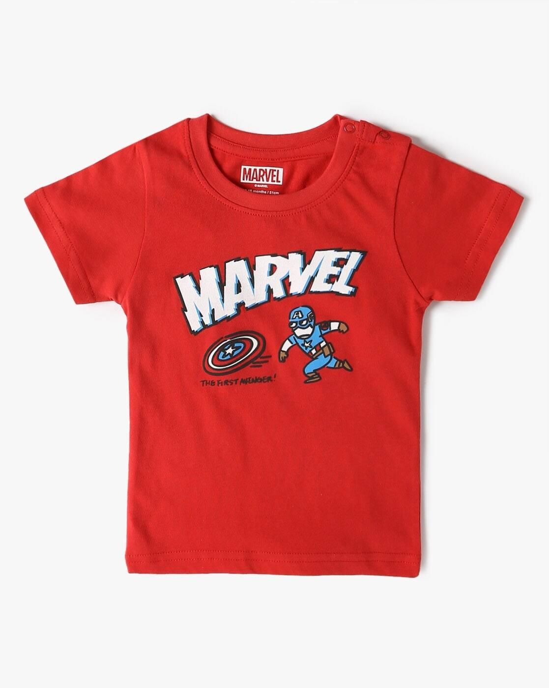 INF FRENDZ | Spiderman Print Tailored Fit Round-Neck T-Shirt|3