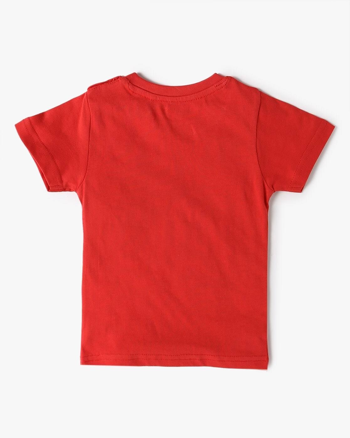 INF FRENDZ | Spiderman Print Tailored Fit Round-Neck T-Shirt|4