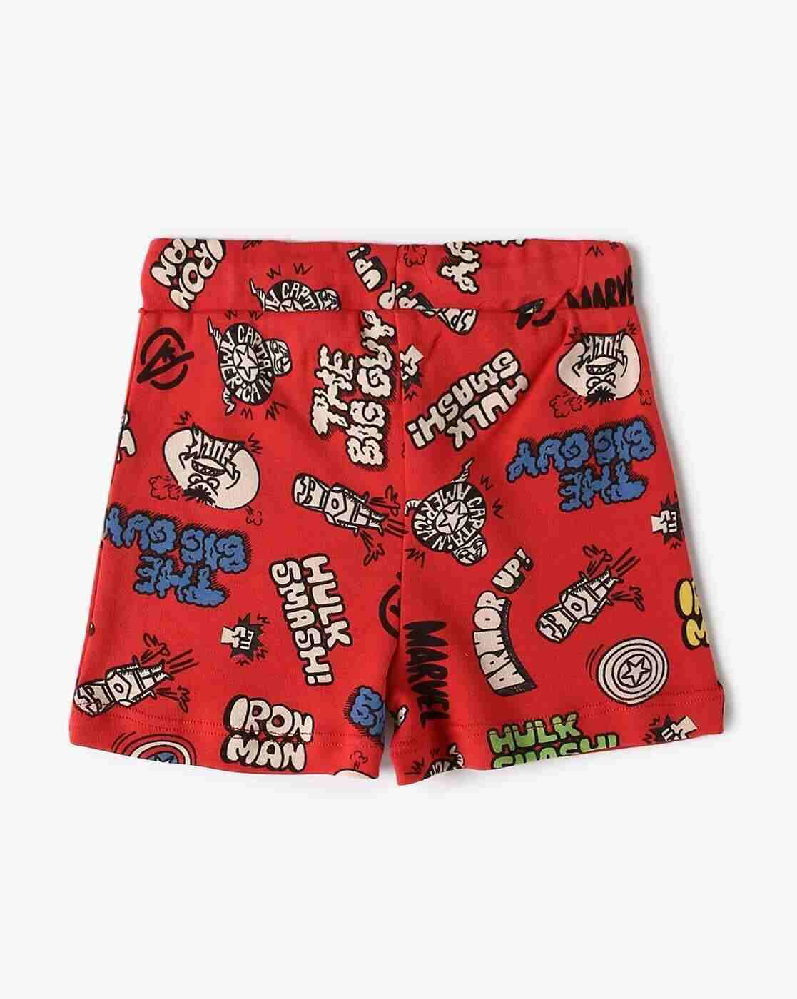 INF FRENDZ | Boys Pack of 3 Printed Cotton Shorts|4