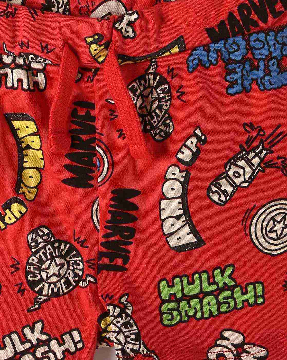 INF FRENDZ | Boys Pack of 3 Printed Cotton Shorts|5