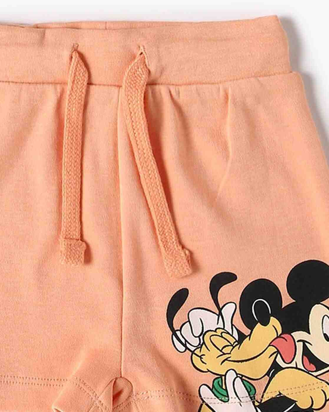 INF FRENDZ | Boys Pack of 3 Mickey Mouse Print Cotton Shorts|6
