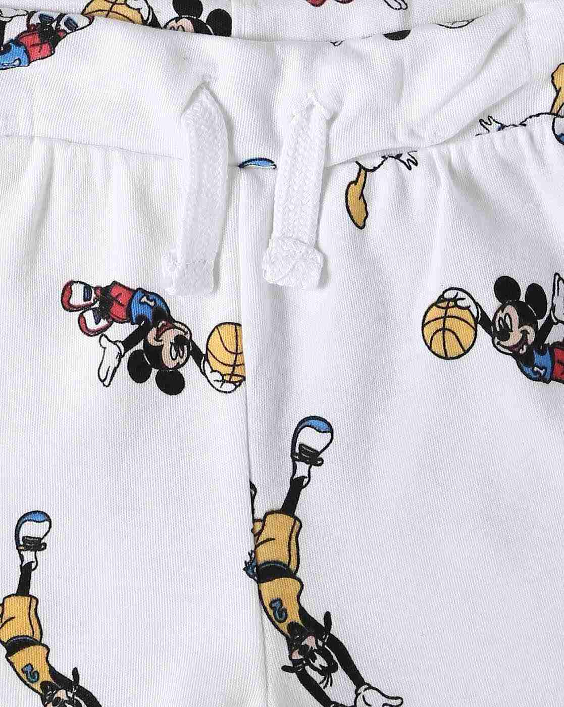 INF FRENDZ | Boys Pack of 3 Mickey Mouse Print Cotton Shorts|7