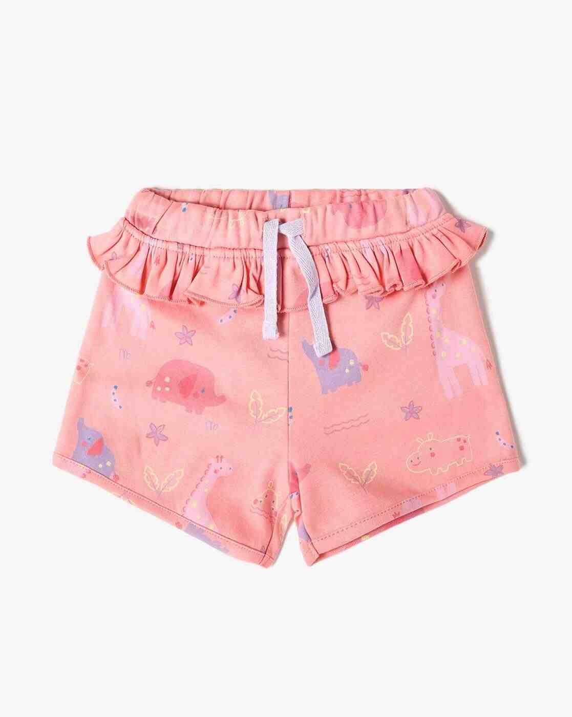 INF FRENDZ | Girls Pack of 3 Printed Shorts|2