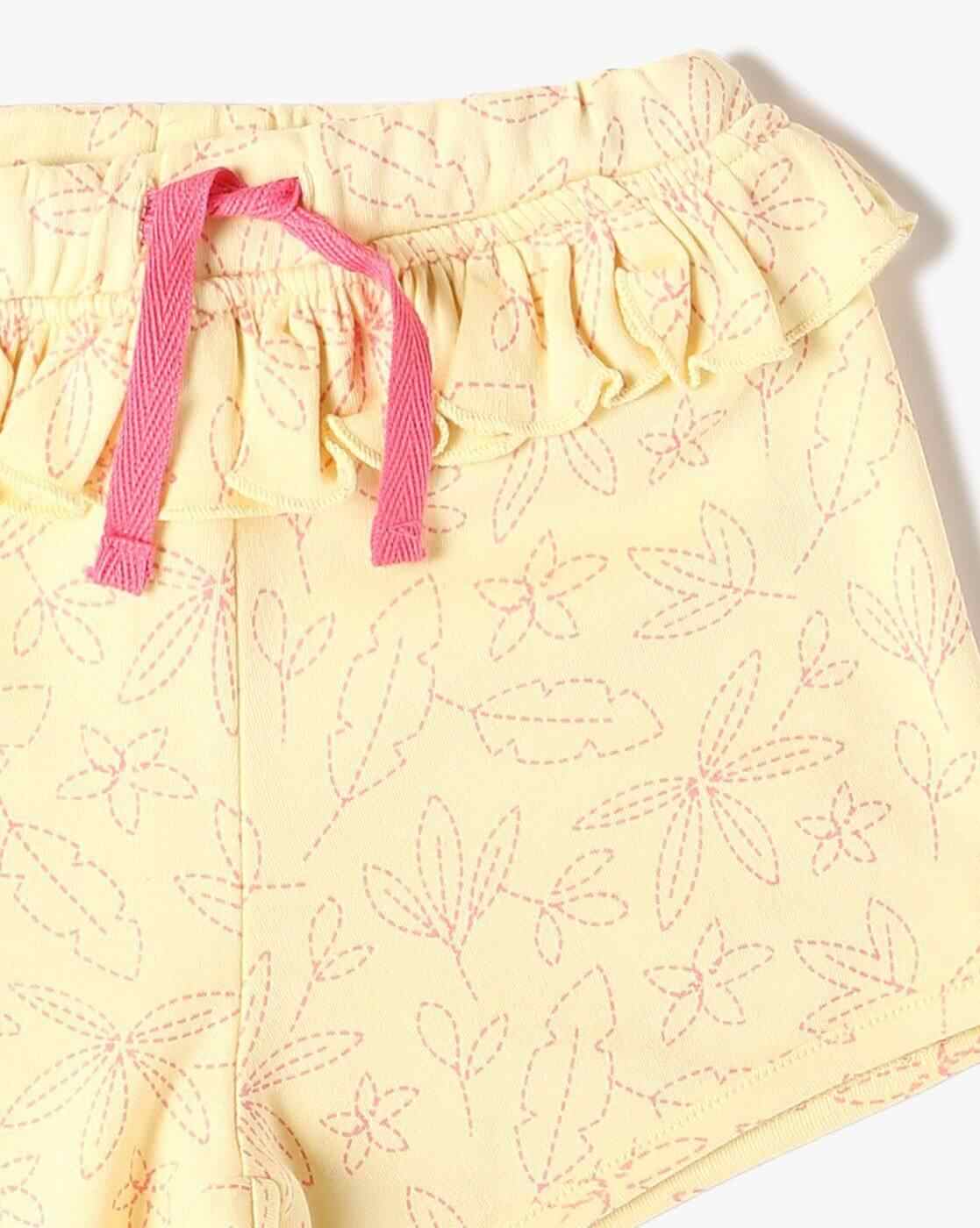 INF FRENDZ | Girls Pack of 3 Printed Shorts|7