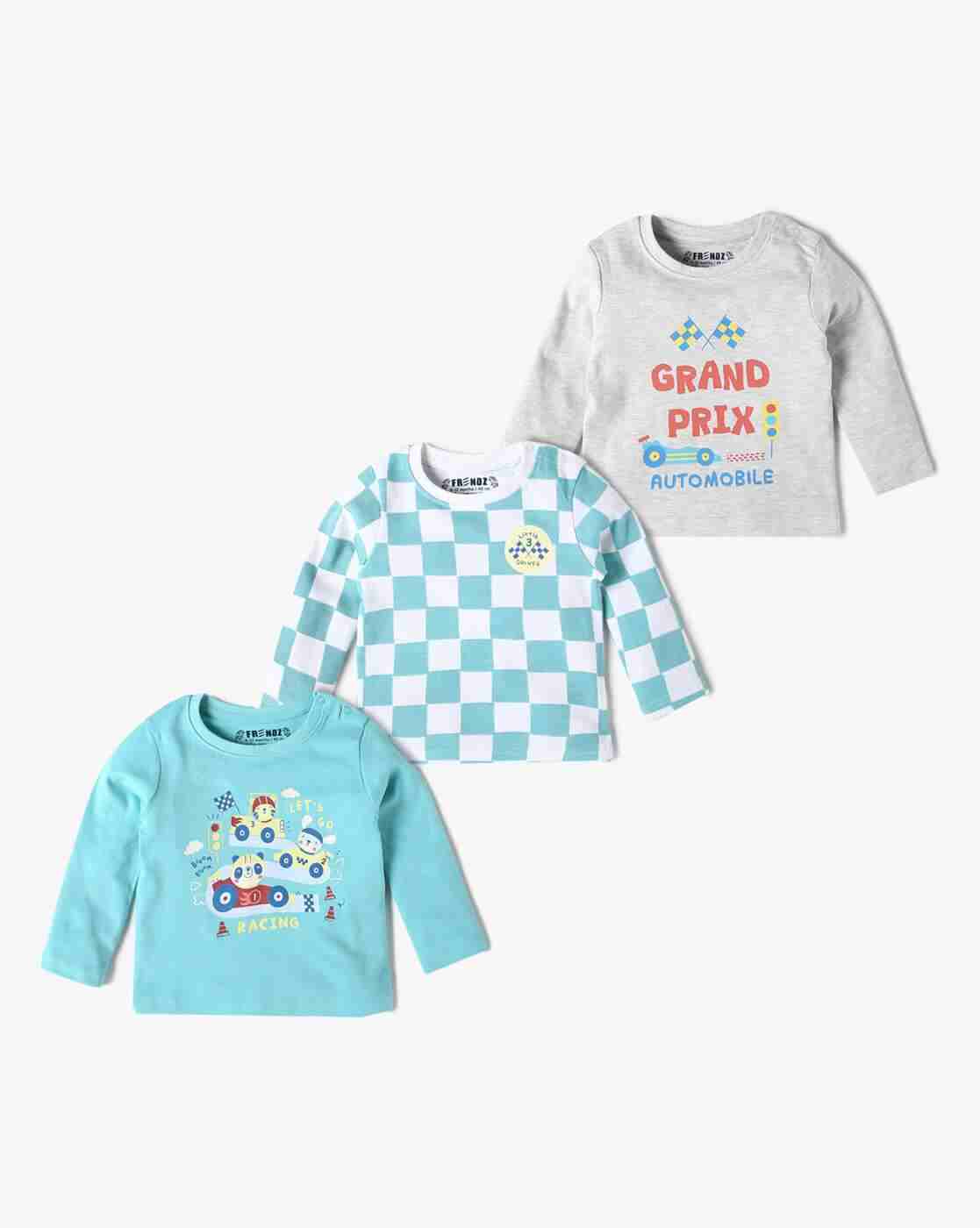 INF FRENDZ | Unisex Pack of 3 FU Graphic Print Tailored Fit Round-Neck T-Shirts|0