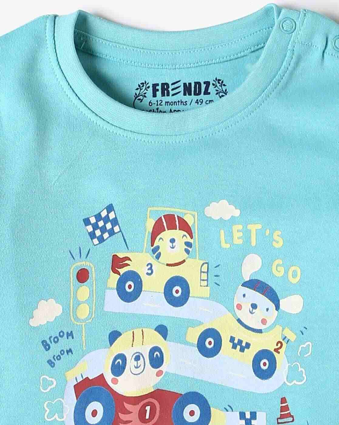 INF FRENDZ | Unisex Pack of 3 FU Graphic Print Tailored Fit Round-Neck T-Shirts|6