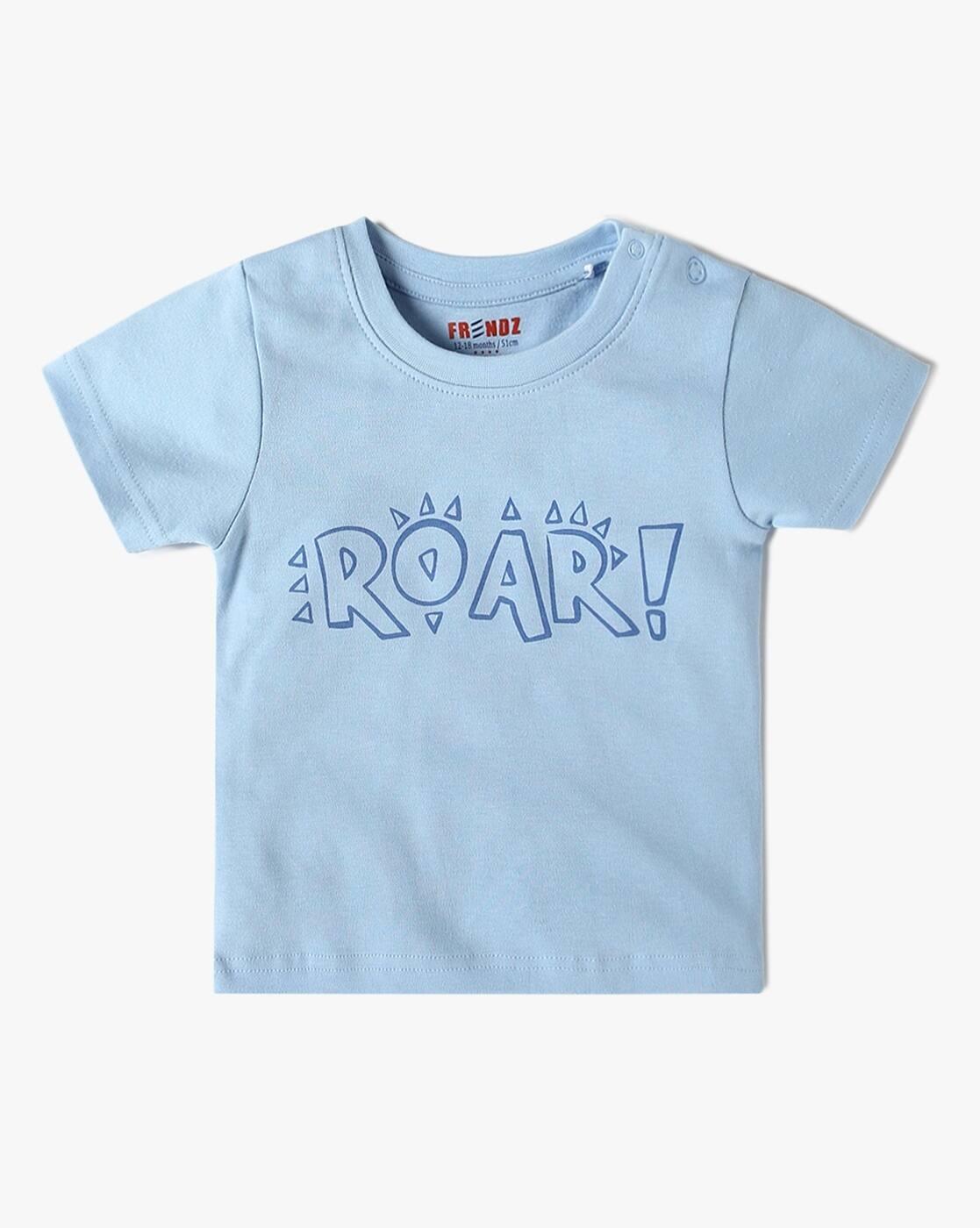 INF FRENDZ | Boys Pack of 3 Printed Tailored Fit Round-Neck T-Shirts|2