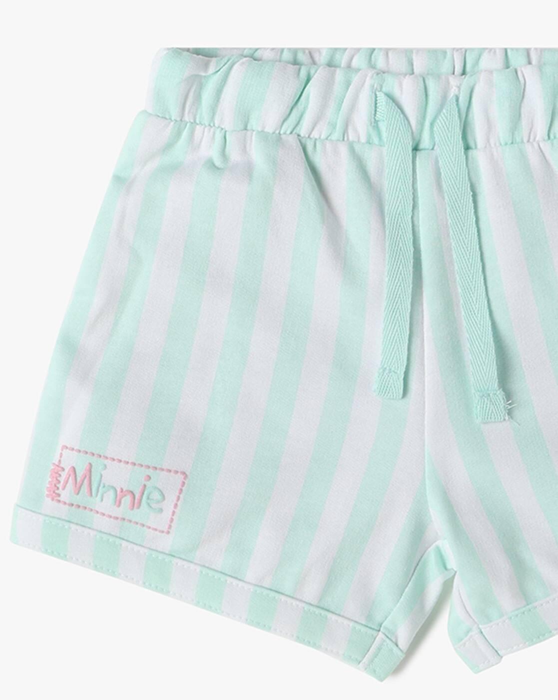 INF FRENDZ | Girls Minnie Print T-Shirt & Shorts Set|6