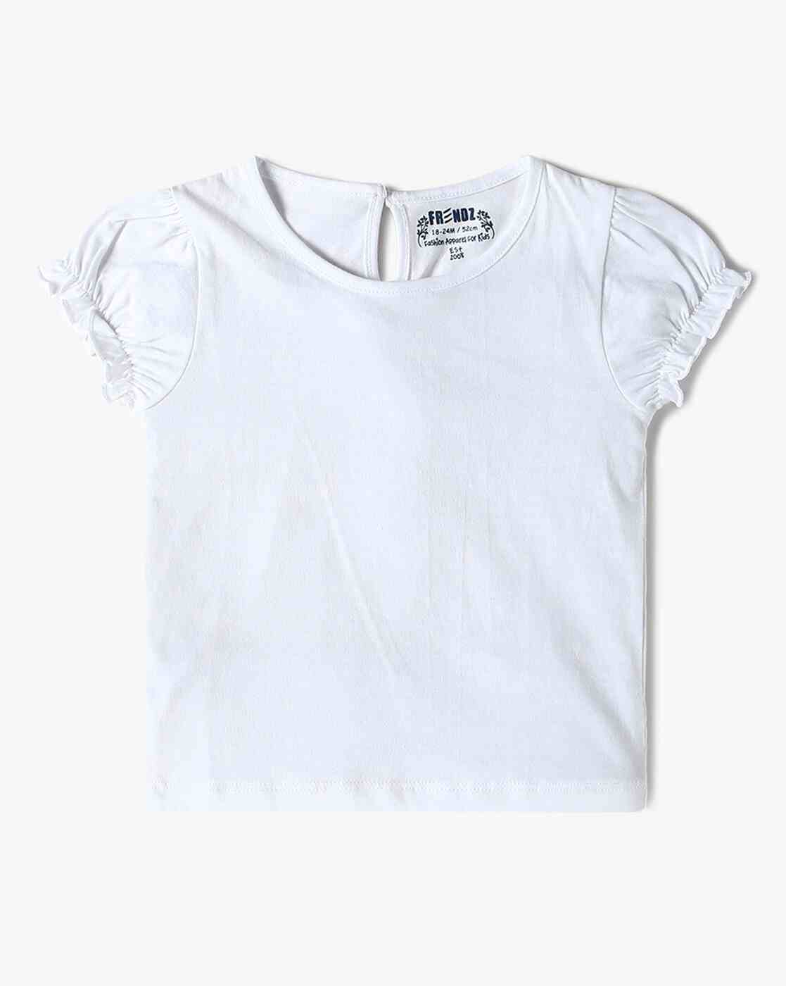 INF FRENDZ | Girls Checked Dungaree with T-Shirt|1