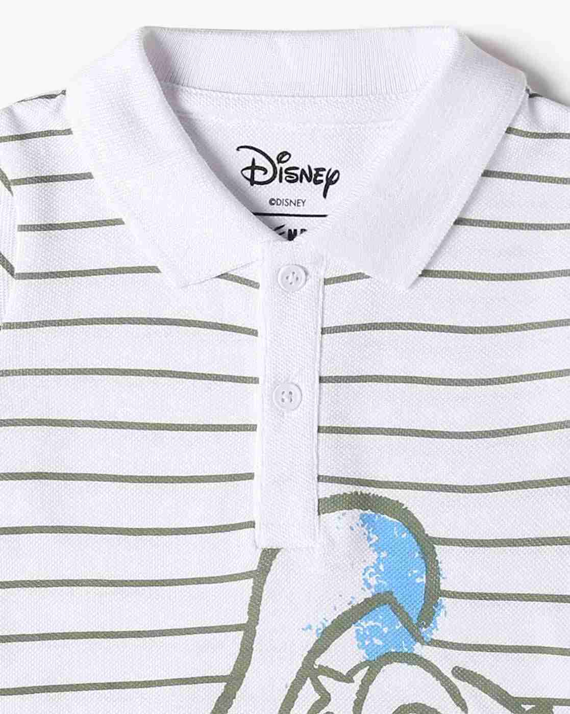 INF FRENDZ | Boys Donald Duck Print Regular Fit Cotton Polo T-Shirt|2
