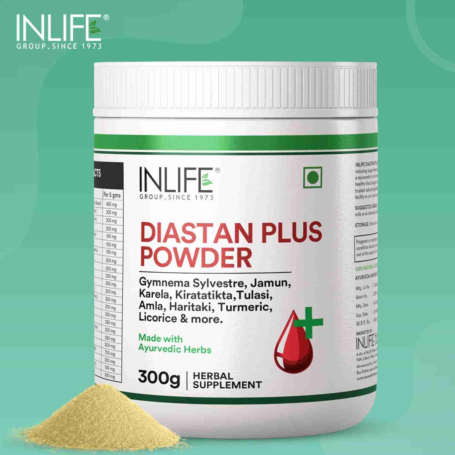 Inlife | Diastan Plus Powder | 300g