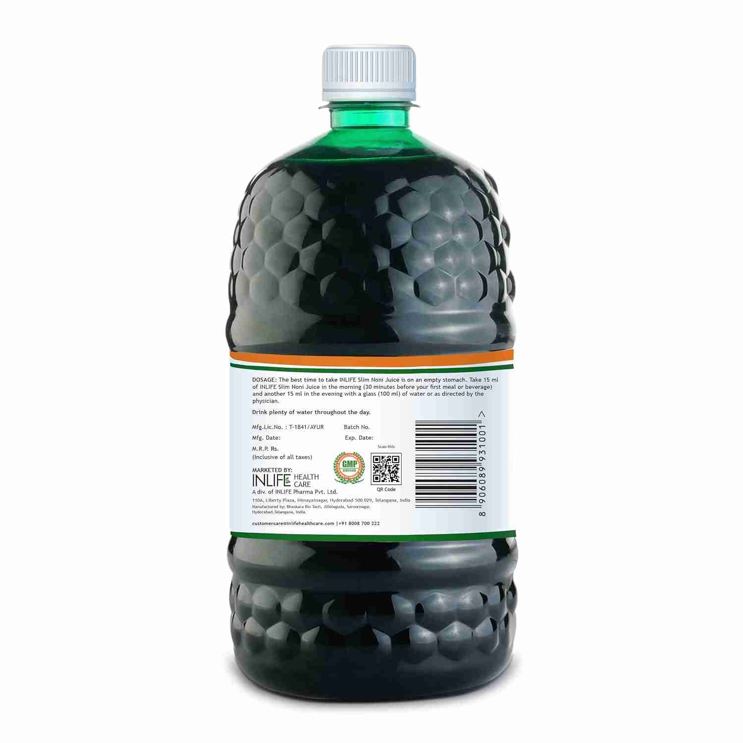 Inlife | Slim Noni Juice Concentrate | 1 Litre