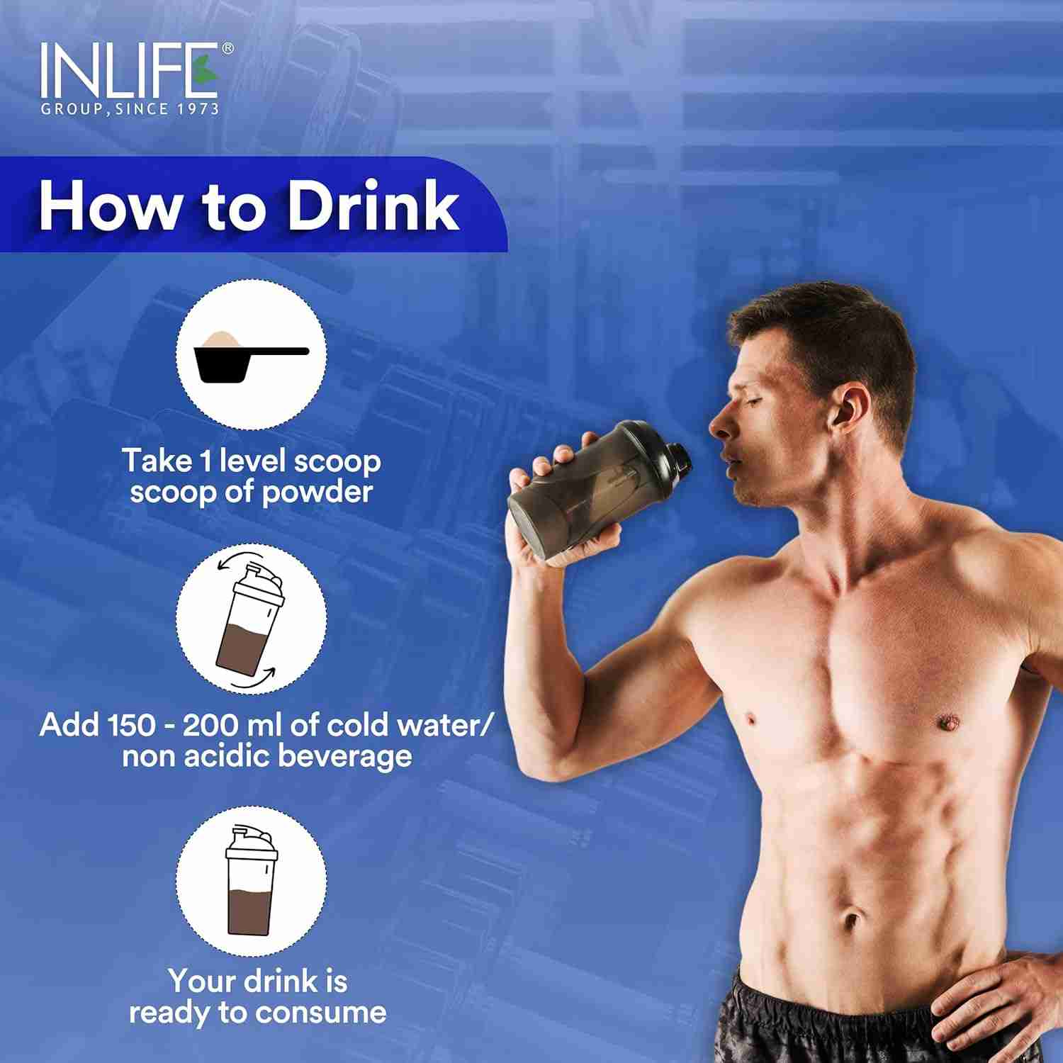 Inlife | L Citrulline Powder 2000mg | Boosts Nitric Oxide, Pre Workout Supplements for Men & Women | Unflavoured | 100 SERVINGS | 200g
