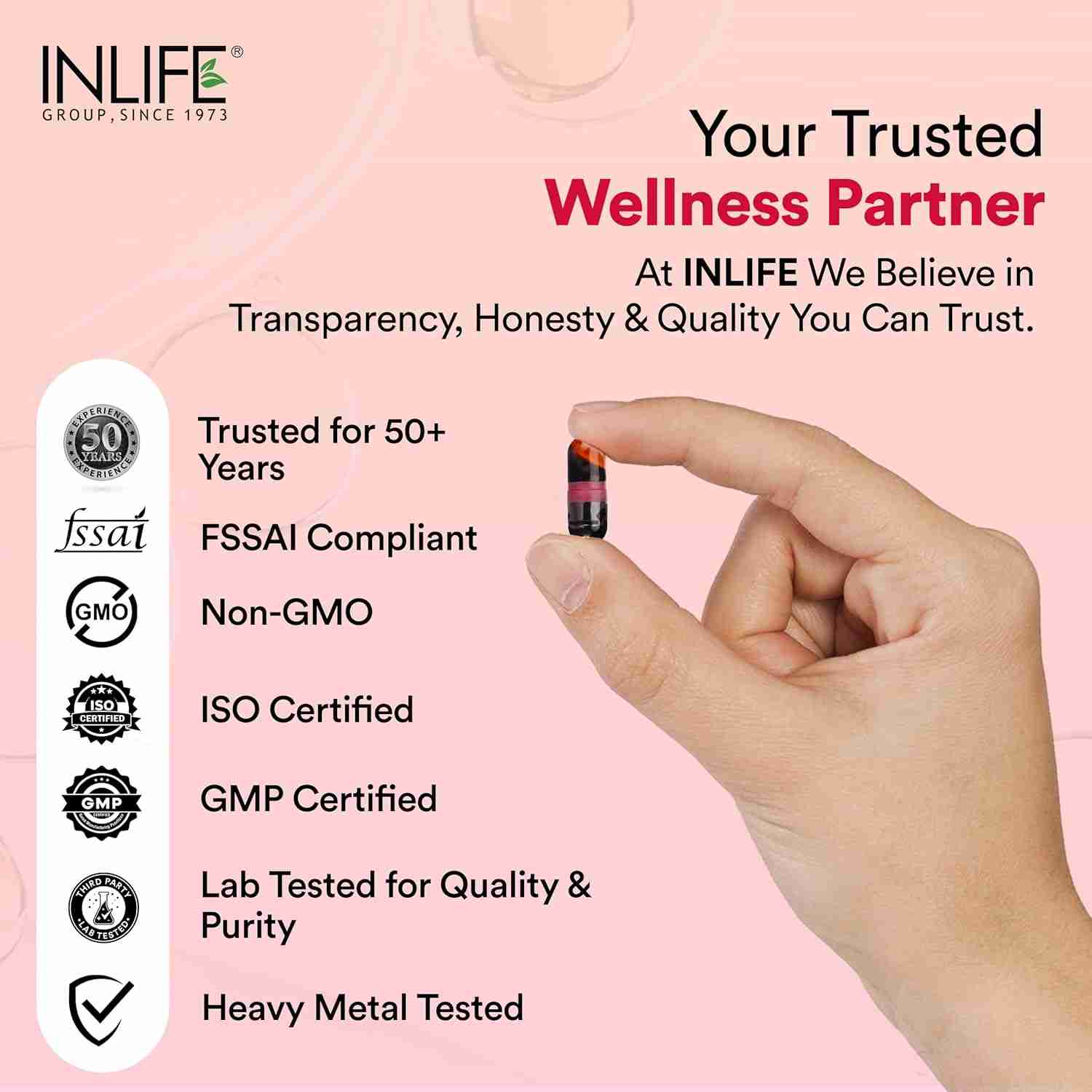 Inlife | Astaxanthin 4 mg Supplement AstaZine | Natural Antioxidant Supplement with Vitamin A, D3 & E – High Absorption Formula – 30 Liquid Filled Veg Cap