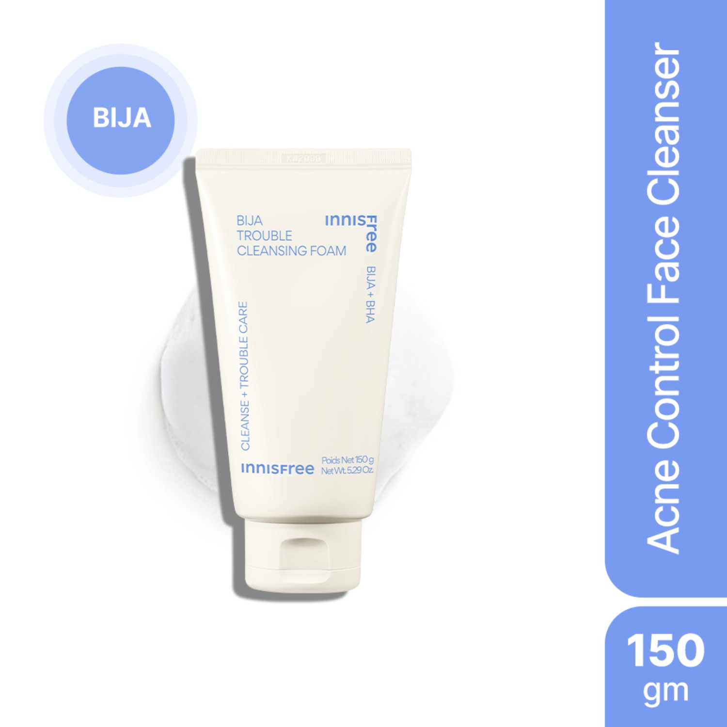 Innisfree Bija Trouble Cleansing Foam (150g)