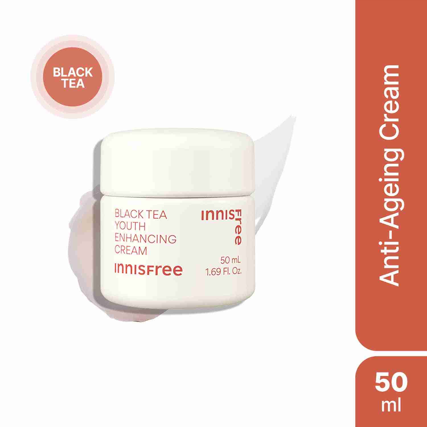 Innisfree Black Tea Enhancing Cream (50ml)