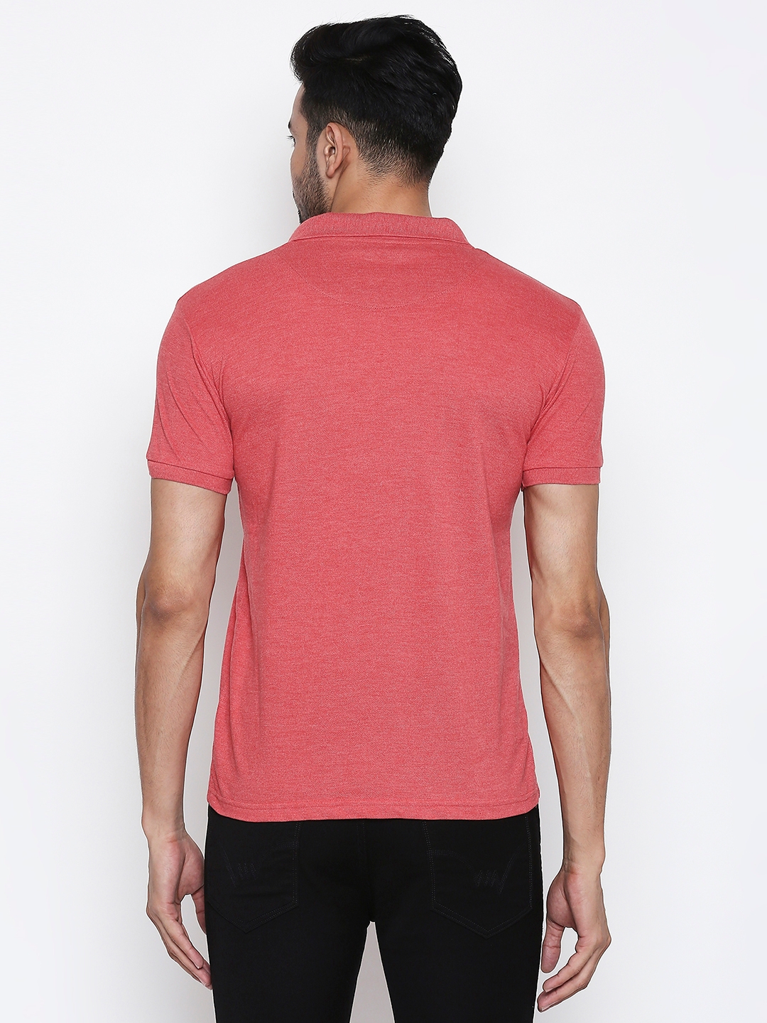 Integriti | Integriti Red Slim Fit Men's T-Shirts 5