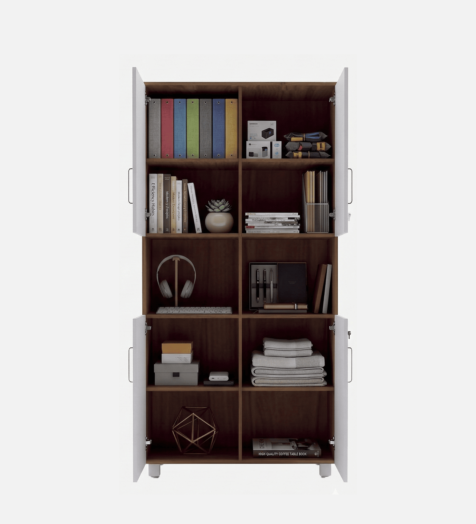Ronald Band Cabinet - Leon Teak Finish