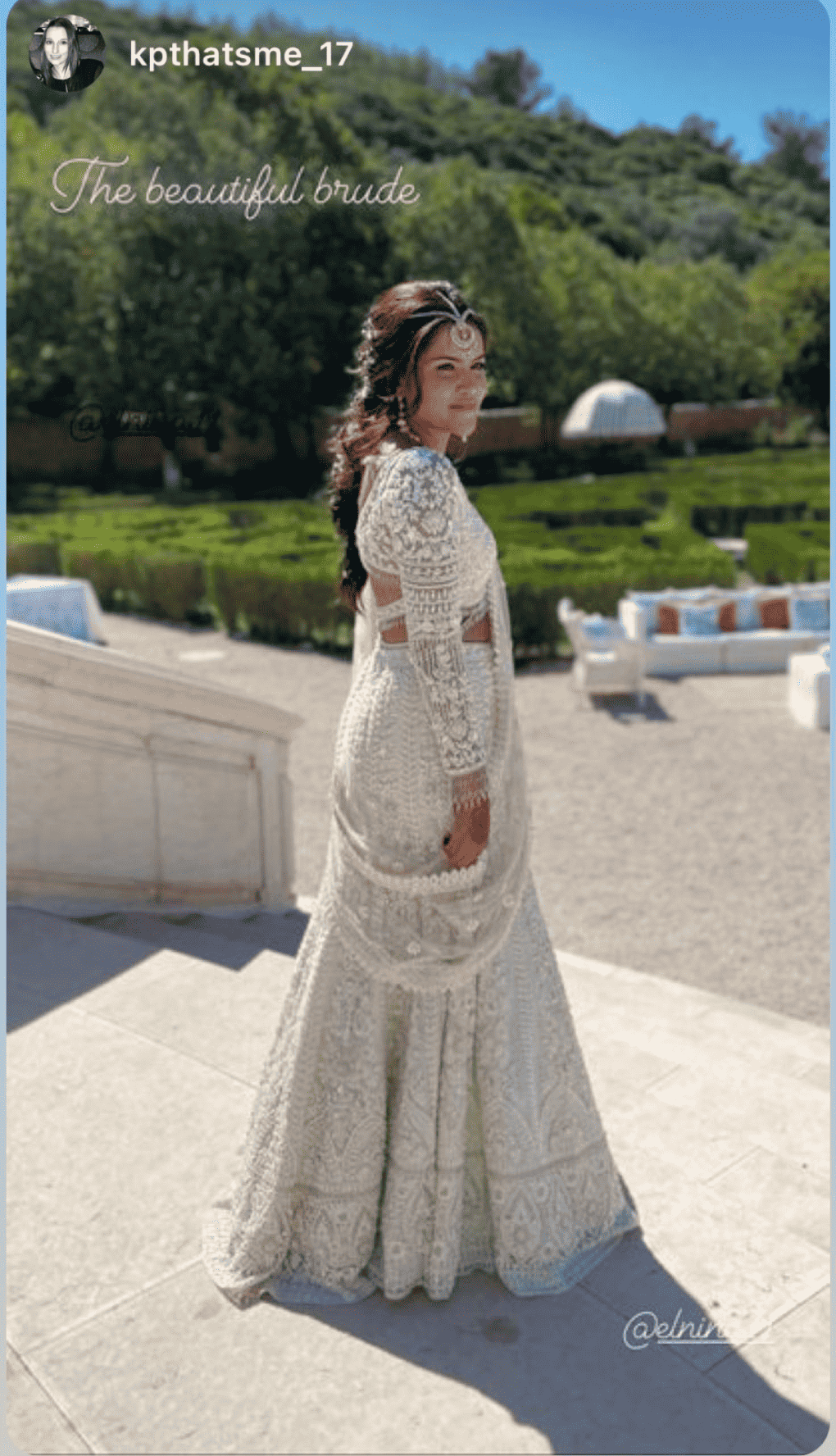 Nina Ivory Bridal Lehenga