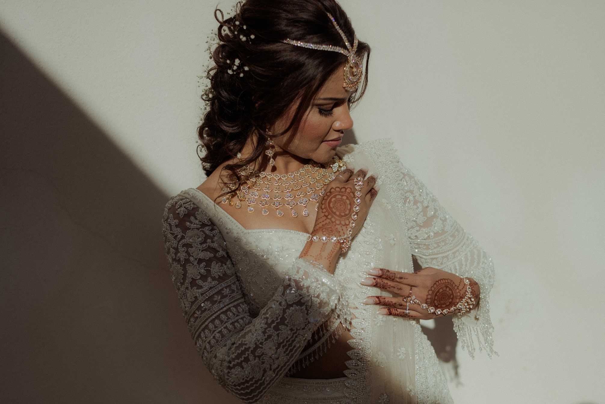 Nina Ivory Bridal Lehenga