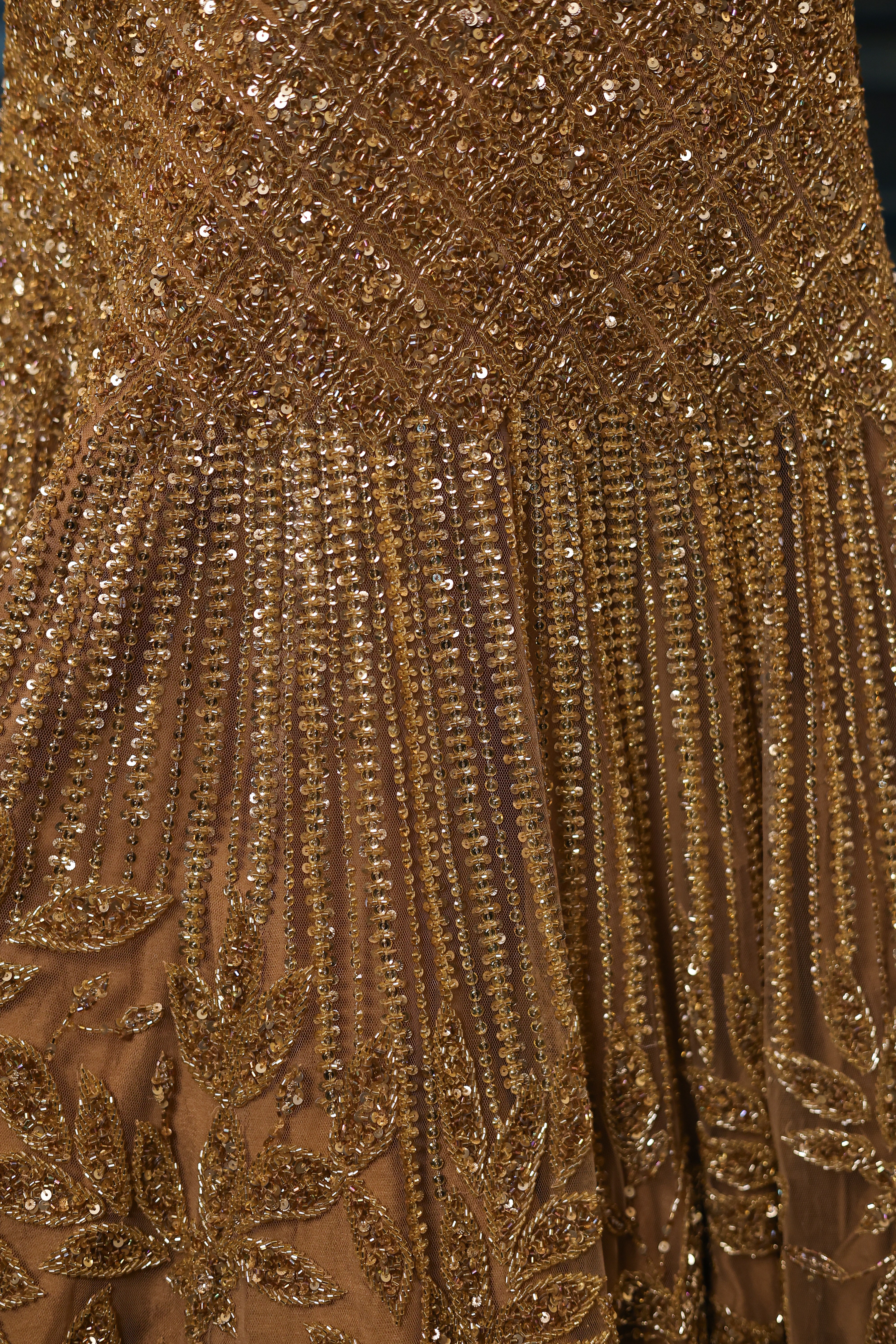 Stella Gold Fishcut Lehenga