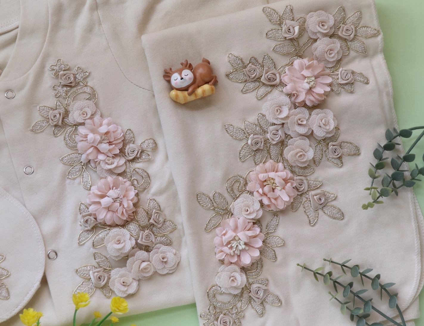 Natural Divine Romper Set