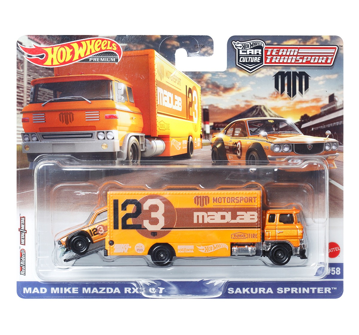 HOT WHEELS Team Transport 1:64 Scale Car & Transport Vehicle