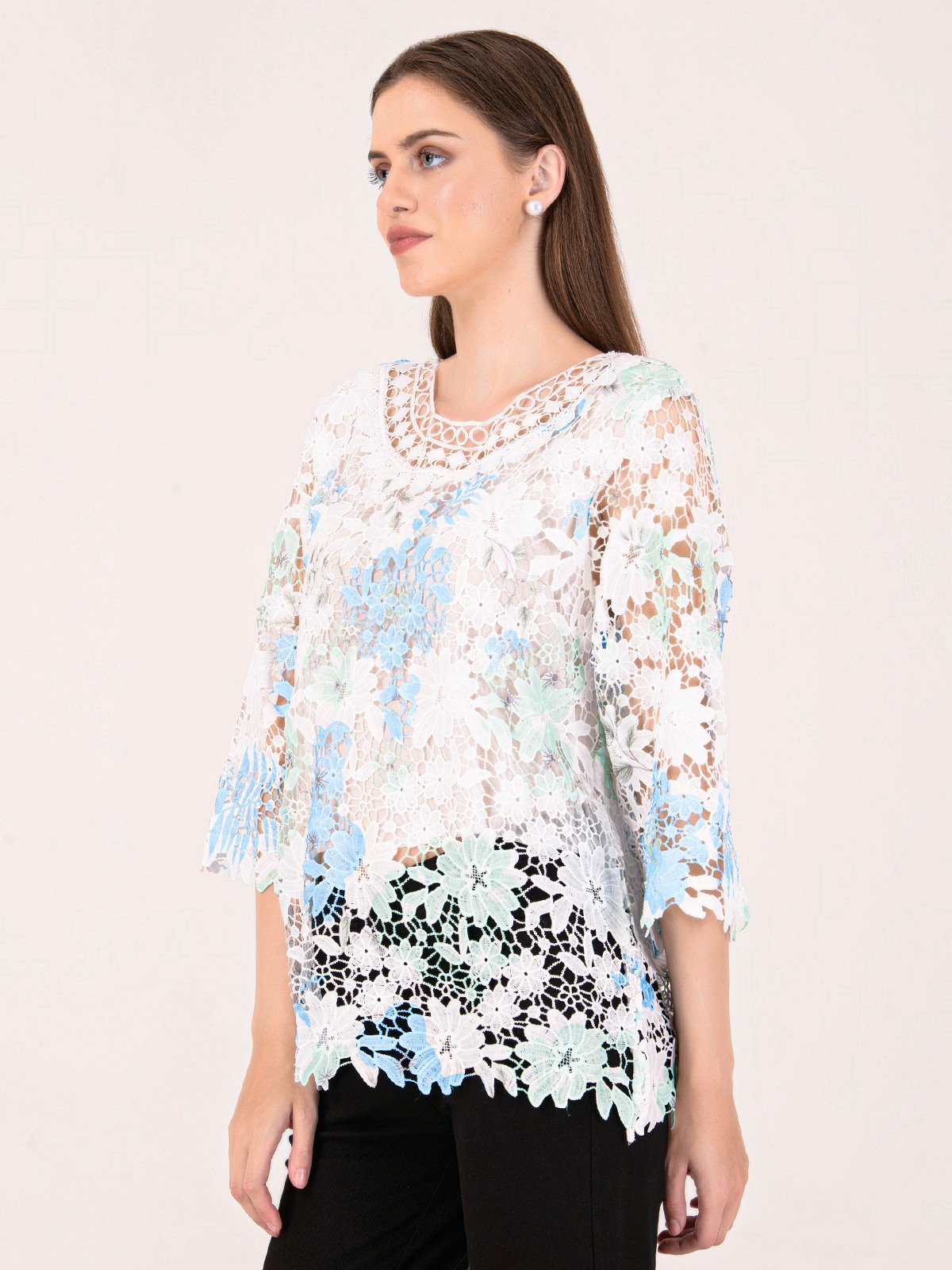 Albion Women White Smart Top