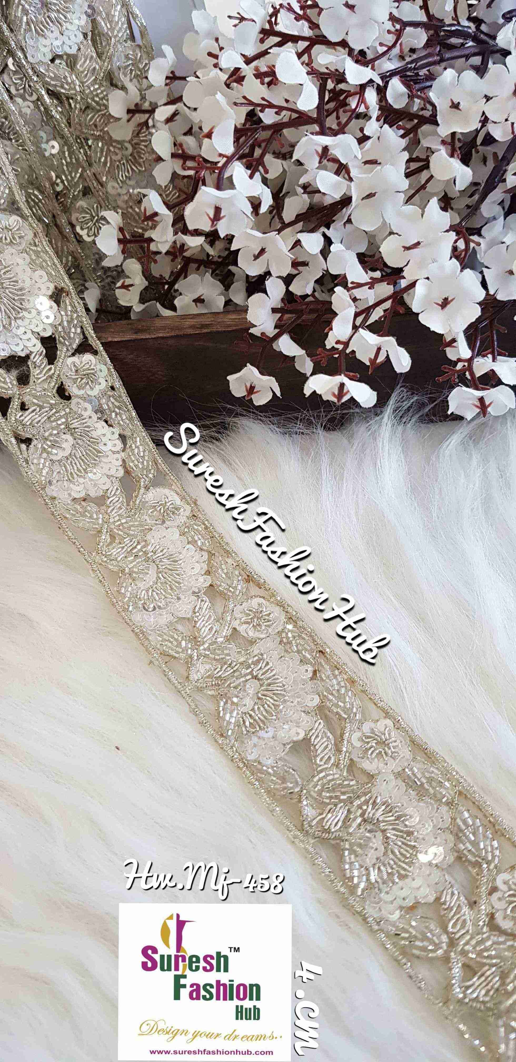 Indian Laces Embellishments Embroidery Saree Border Wholesale Silk Crafting Sewing Decorative Designer Ribbons #Blackborder #Fancylaces #Decorativetrims #Embroideredborder #Sewingtrims #テープ #minne #lndianlaces #Sareeborder #アニー都城 #pasamanerías #pasamaneriasbordadas #Embellishments #可愛いマスク #Embroiderytrimmings #アクセサリー