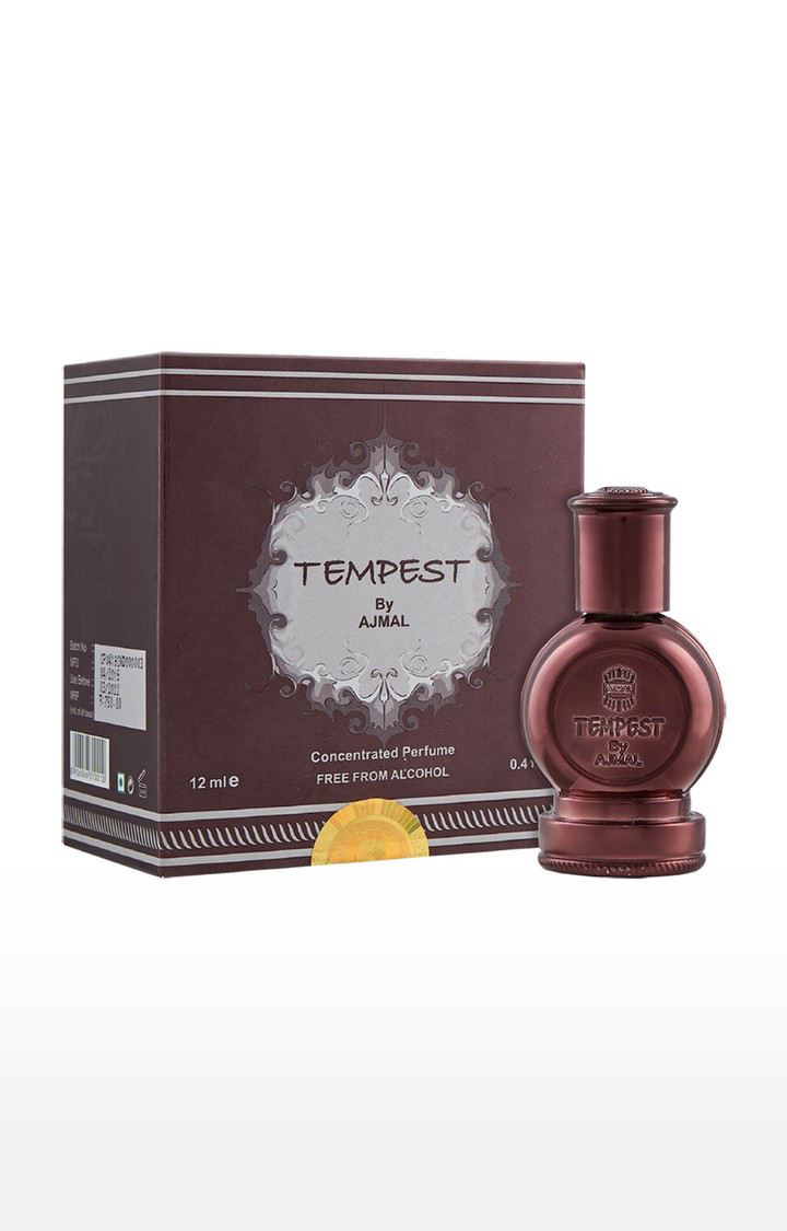 Ajmal Aristocrat EDP Perfume 75ml for Men and Tempest Concentrated Perfume Oil Alcohol-free Attar 12ml for Unisex