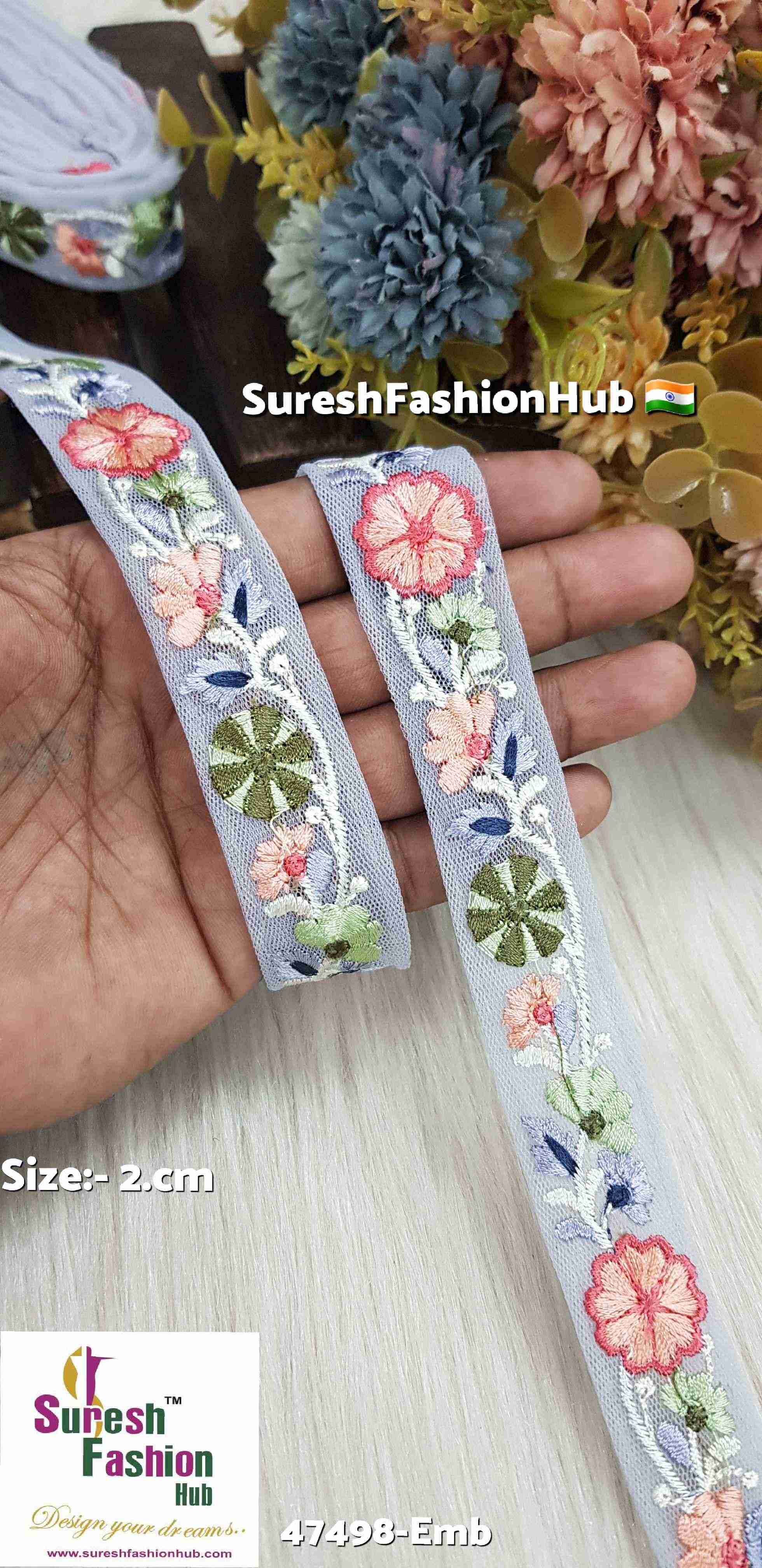 Thread Embroidery Lace