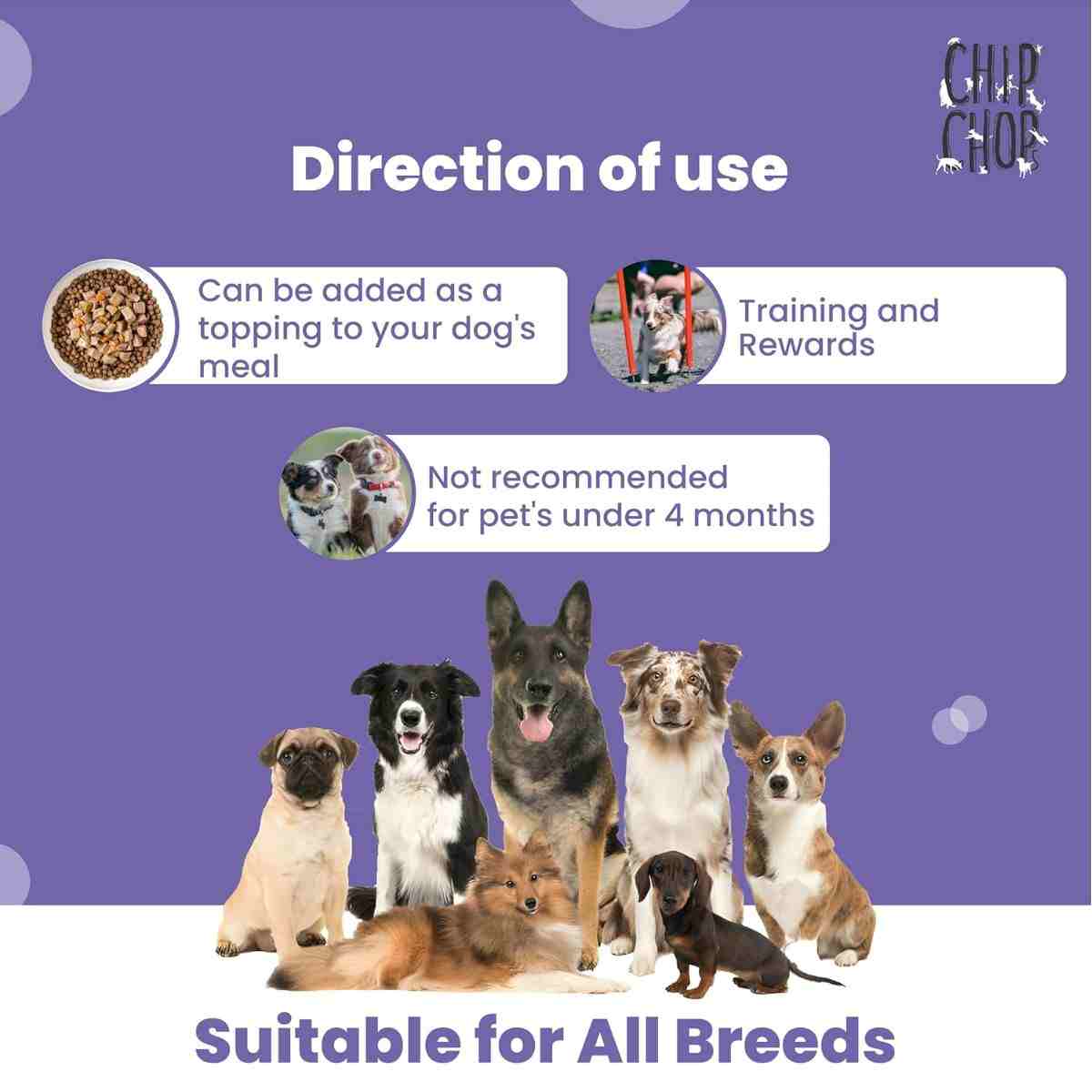 Chip Chops Freeze Dried Chicken Liver Dog Treat - 35gm
