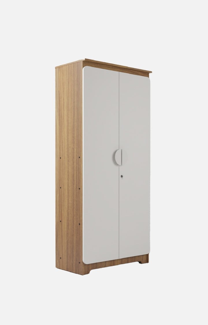 Astona 2 Door Wardrobe - Leon Teak Finish