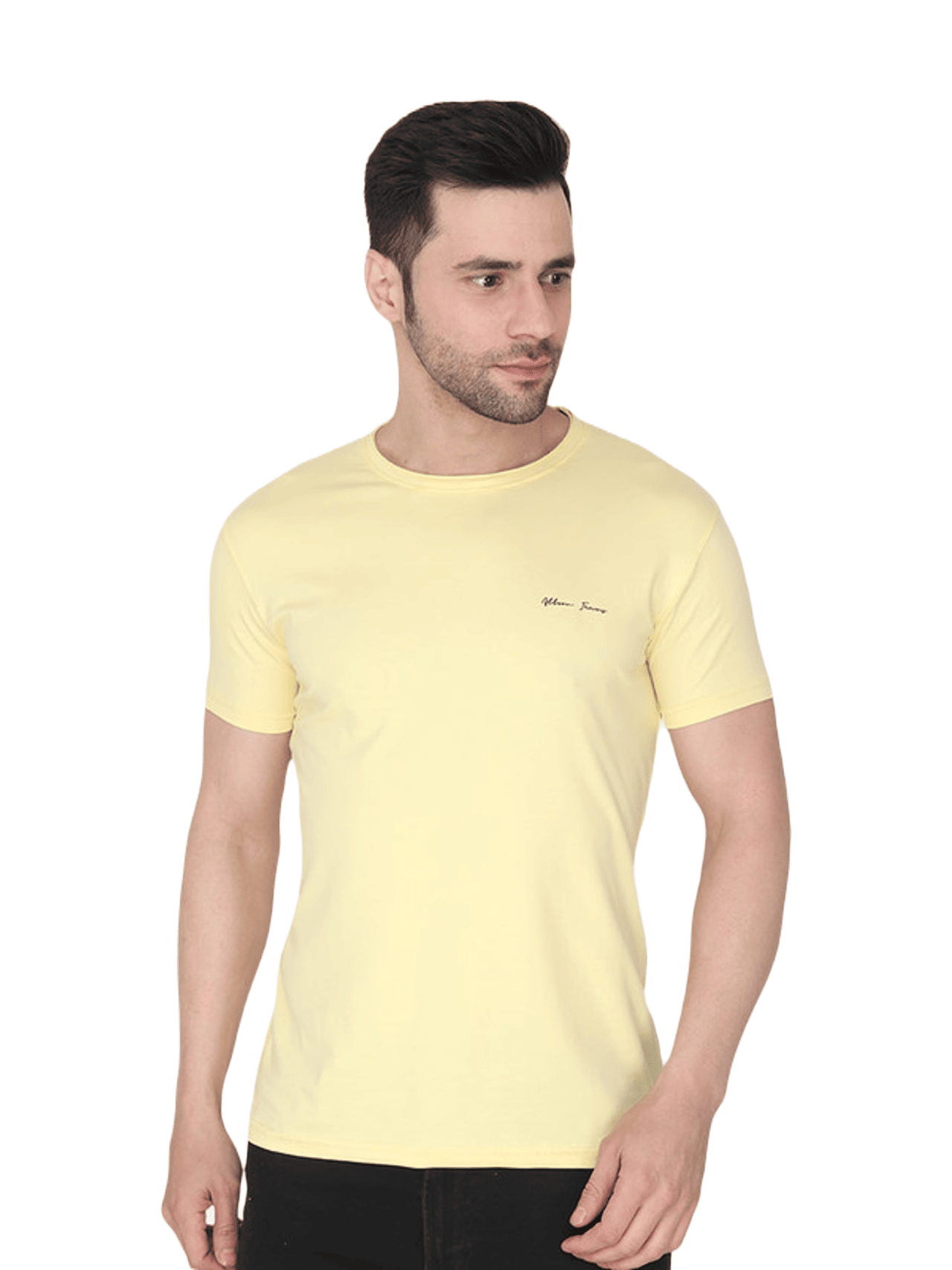 Albion Mens K.Devraj Yellow T-Shirt