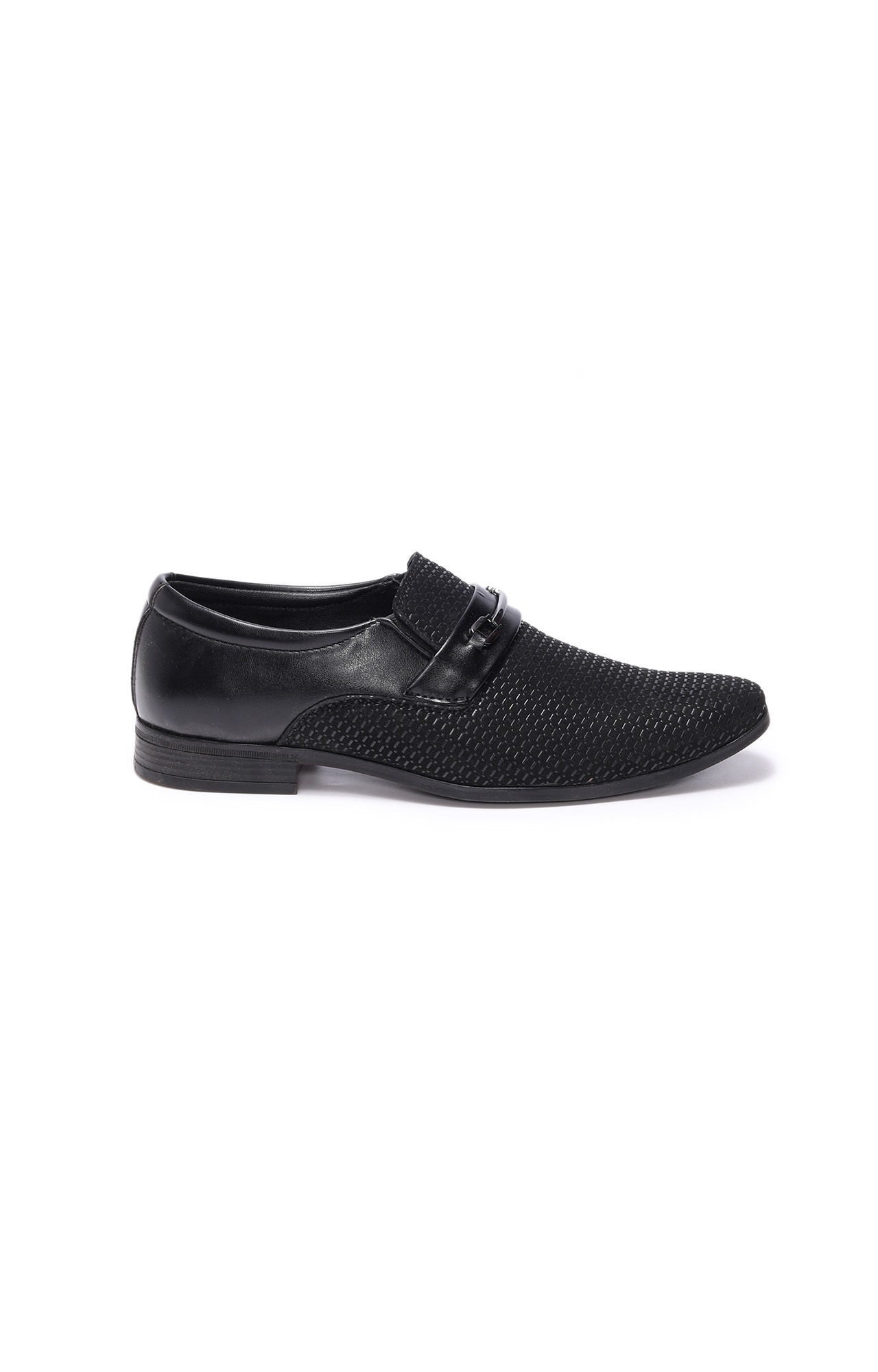 Men Black Party Casual Slip-Ons