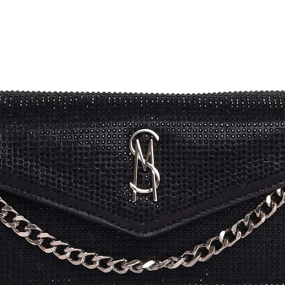 Bglitzyg Black/Silver Crossbody