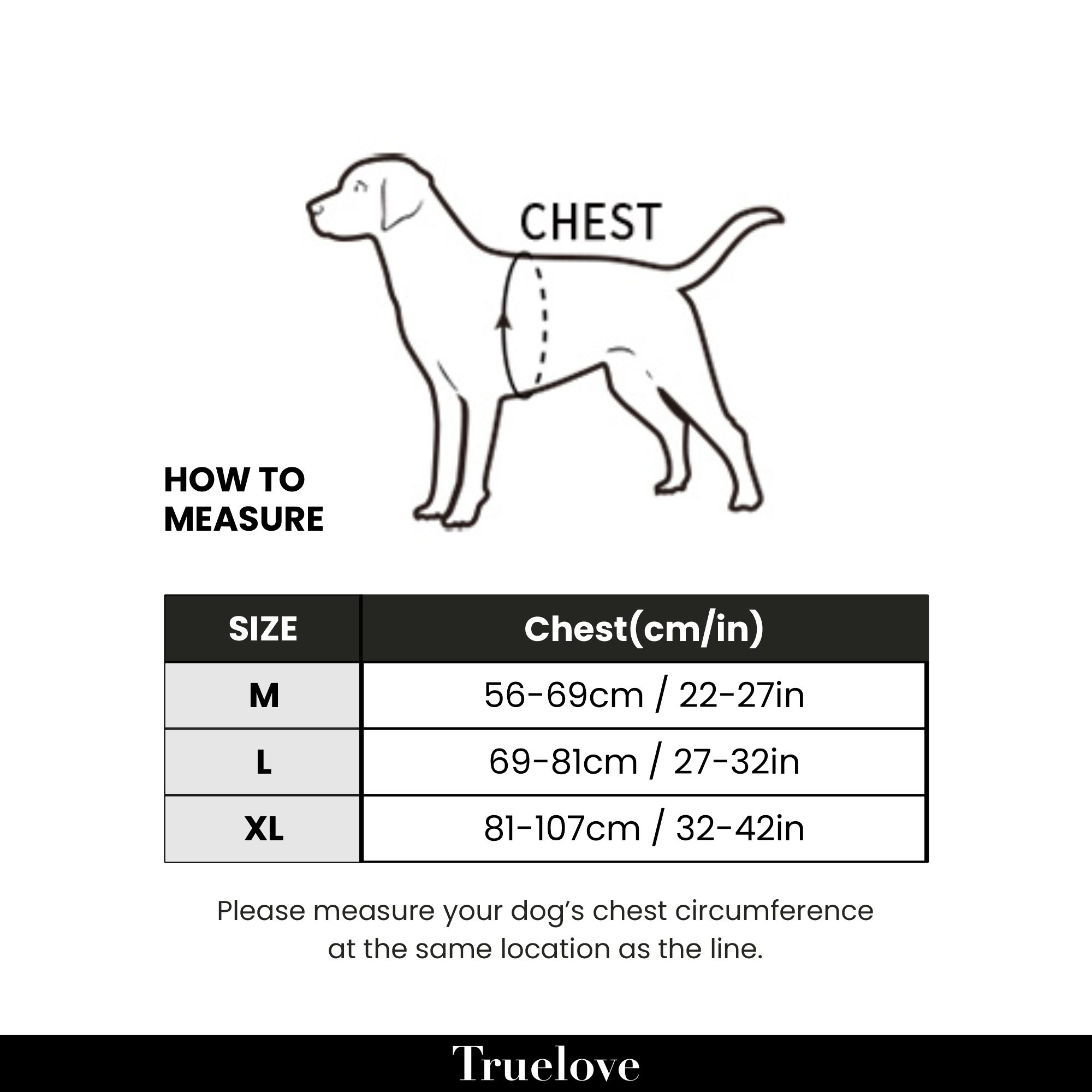 Truelove Escape Proof Harness for Dogs - Vibrant Orange