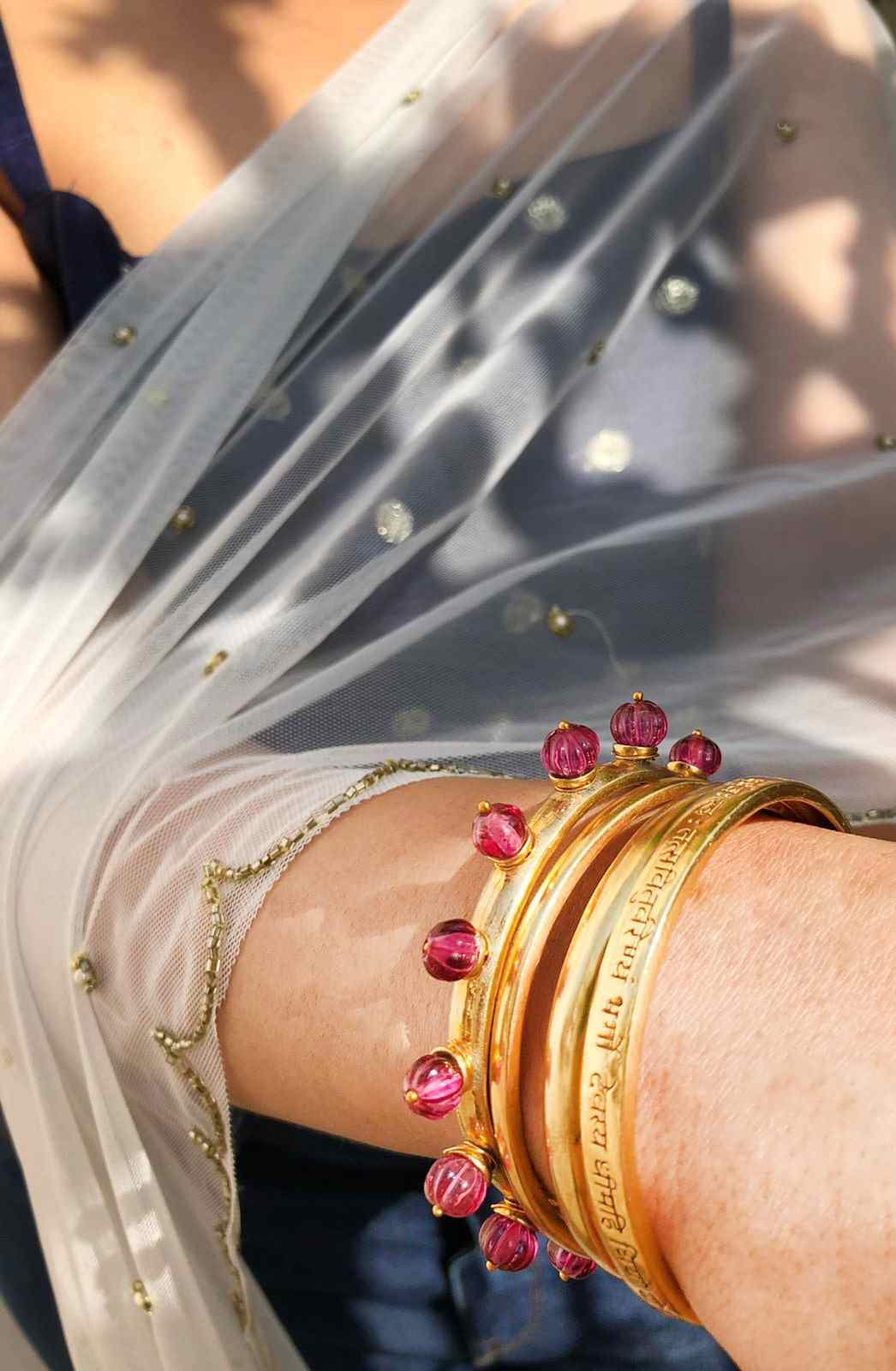 PINK MELON BANGLE