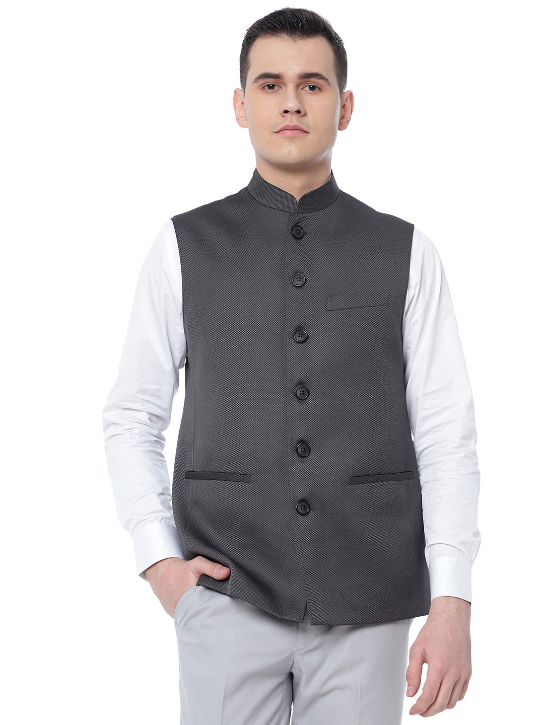 Checks modi jacket top