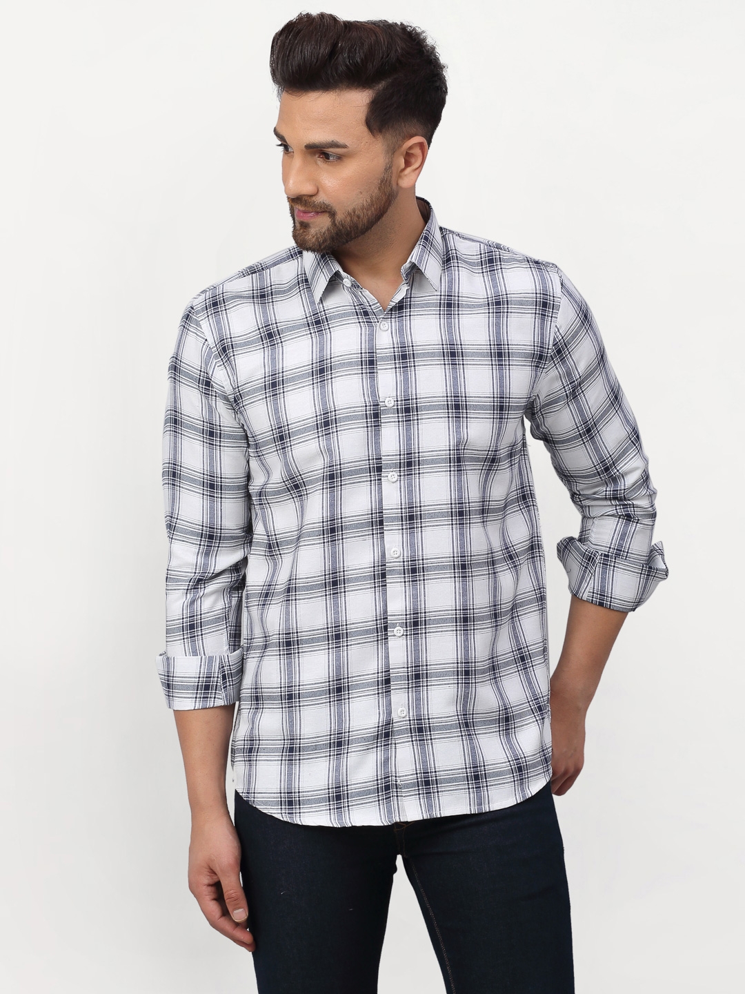 Men's Checked Casual Shirts