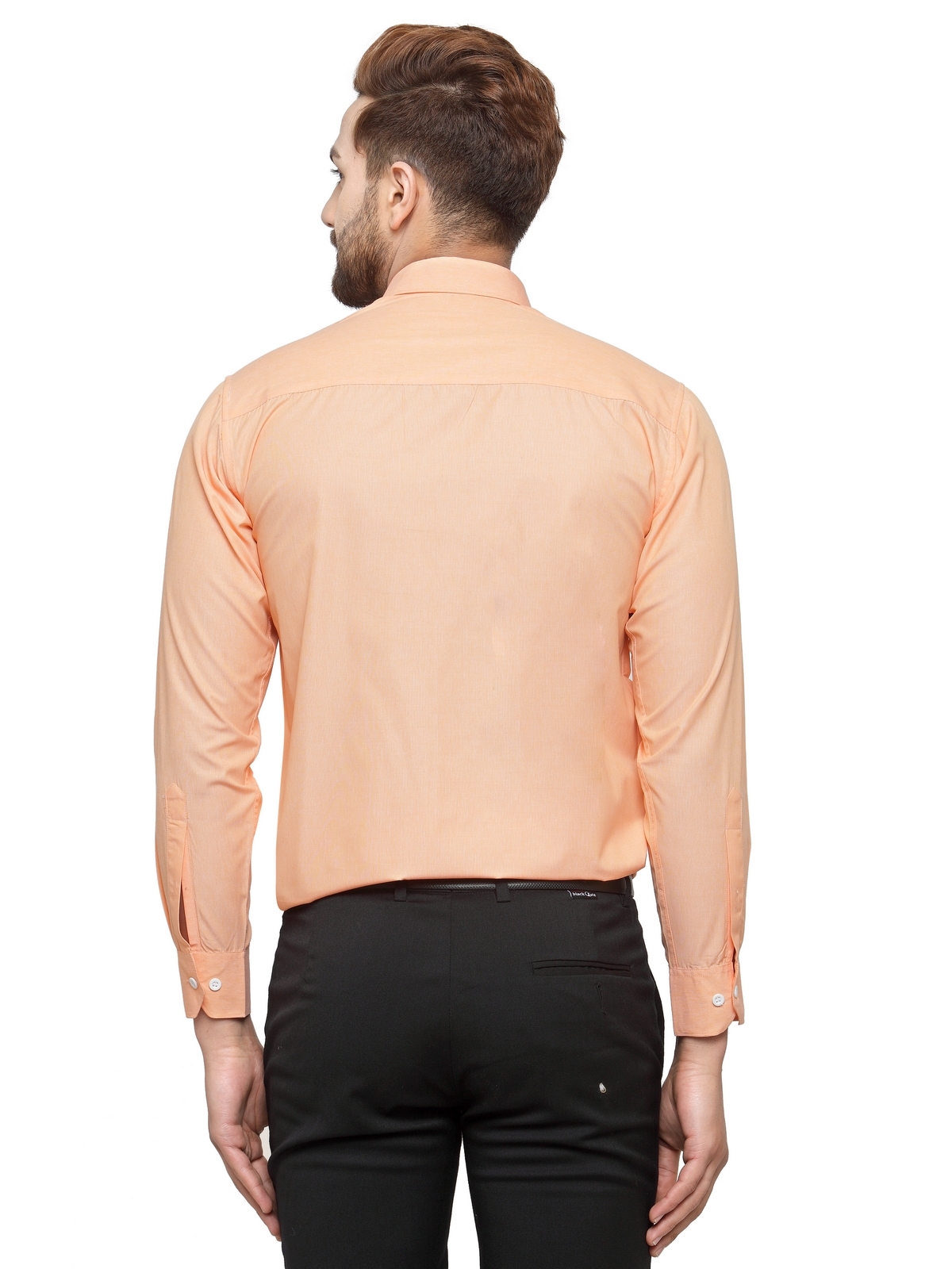Jainish | Jainish Men's Cotton Solid Formal Shirt's 2