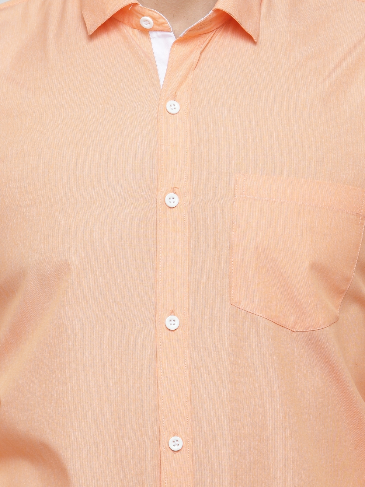 Jainish | Jainish Men's Cotton Solid Formal Shirt's 4